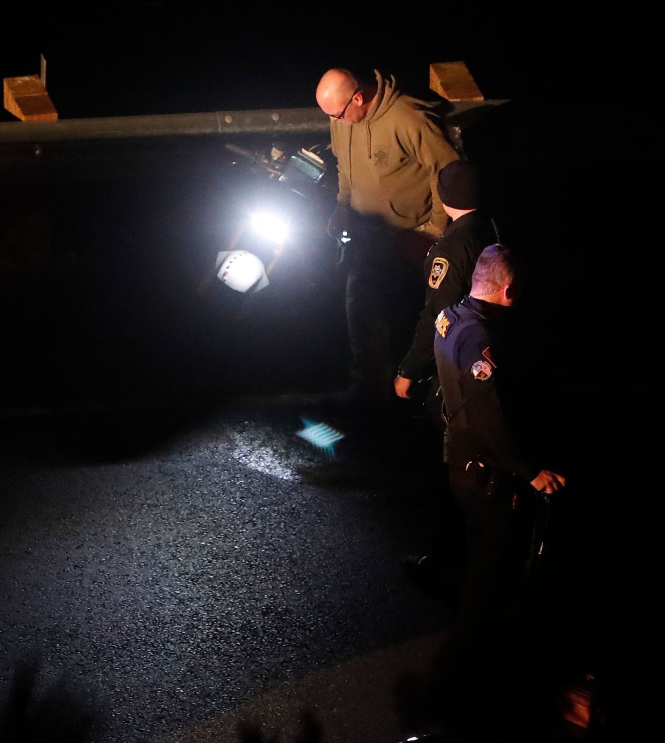 Fatal motorcycle crash on Zimmerman Trail